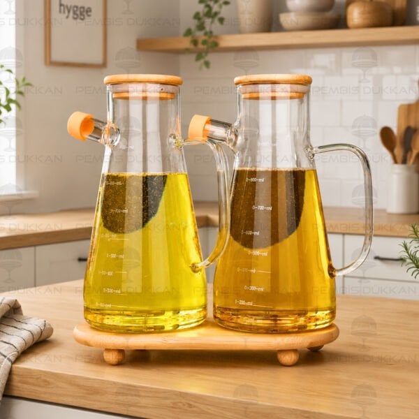 BAMBU ALTLIKLI, 2Lİ SERENİT BAMBU YAĞDANLIK SET (1113 + 1526)