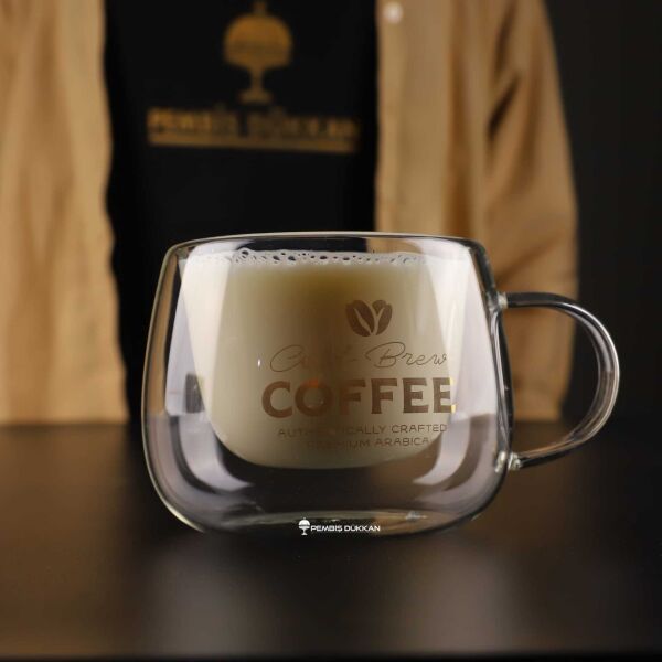 ÇİFT CİDARLI, COLD BREW COFFEE FİNCAN 300ML (13790)