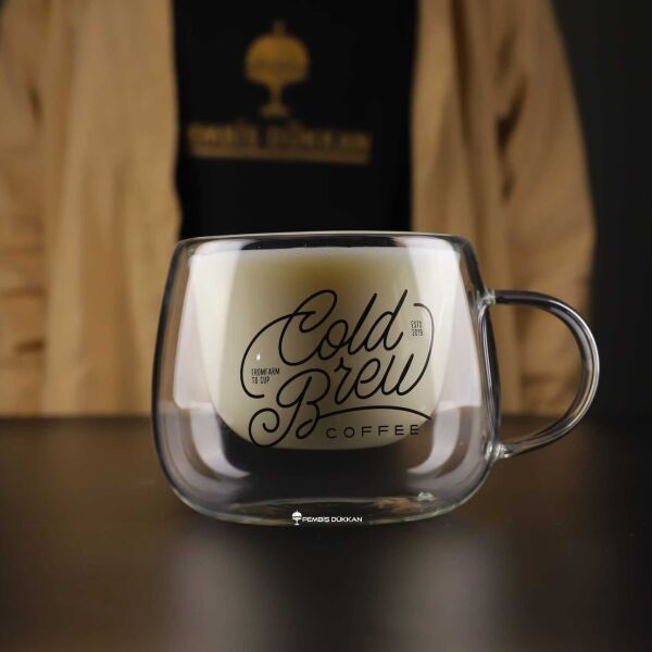 ÇİFT CİDARLI, COLD BREW COFFEE FİNCAN 300ML (13791)