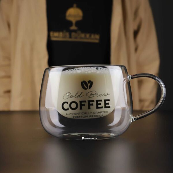 ÇİFT CİDARLI, COLD BREW COFFEE FİNCAN 300ML (13791)