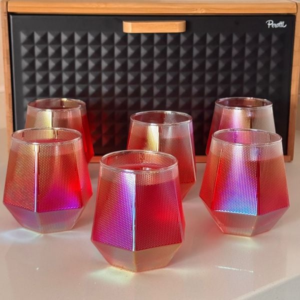 6LI HARVEY CAM BARDAK 320ML (16680)