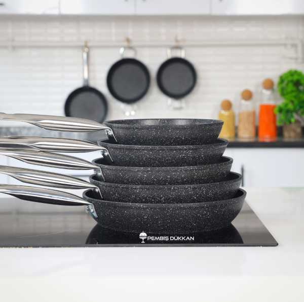 FALEZ 24 CM BLACK LİNE TAVA