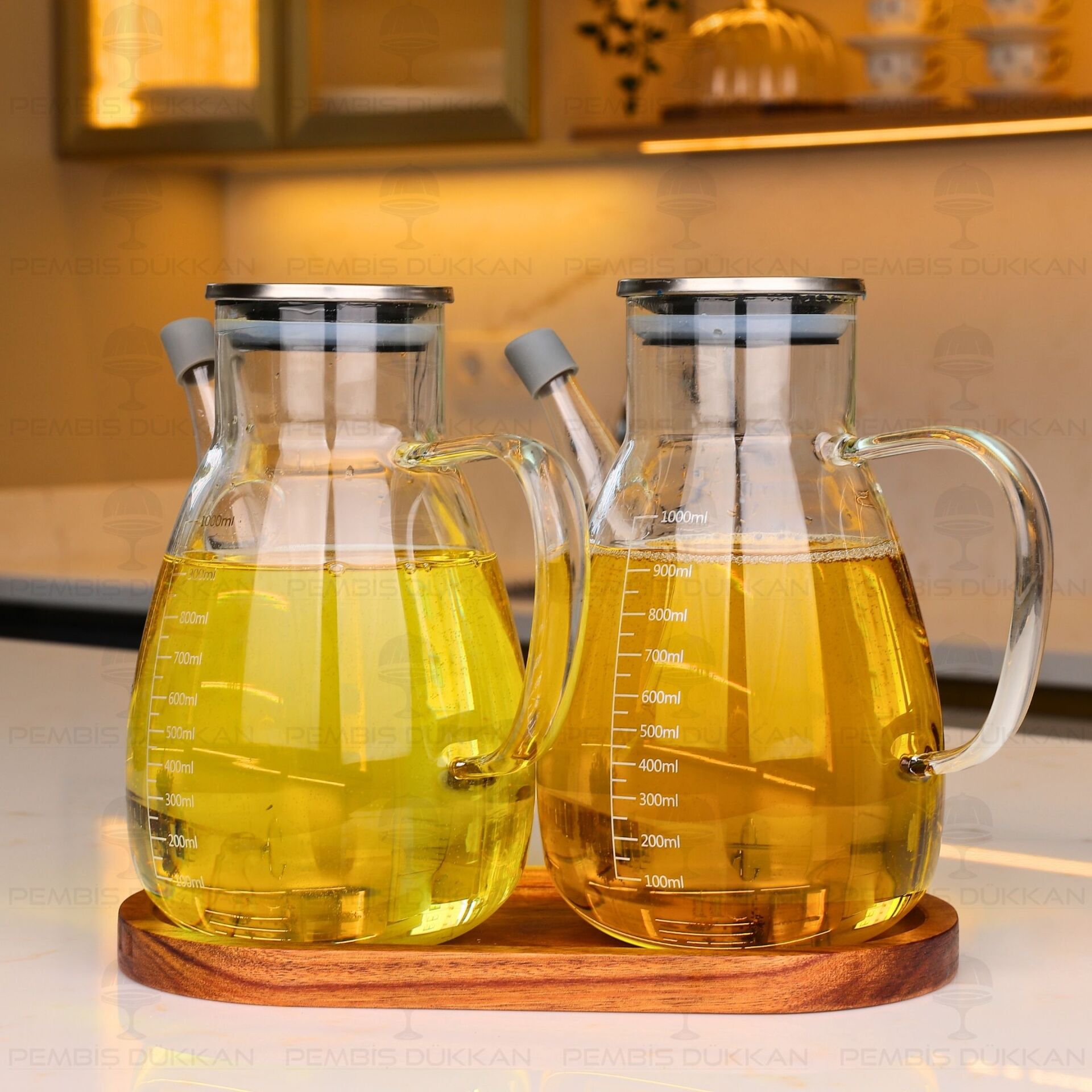 AKASYA ALTLIKLI, 2Lİ TESS METAL YAĞDANLIK SET (GLA16 + 77030)