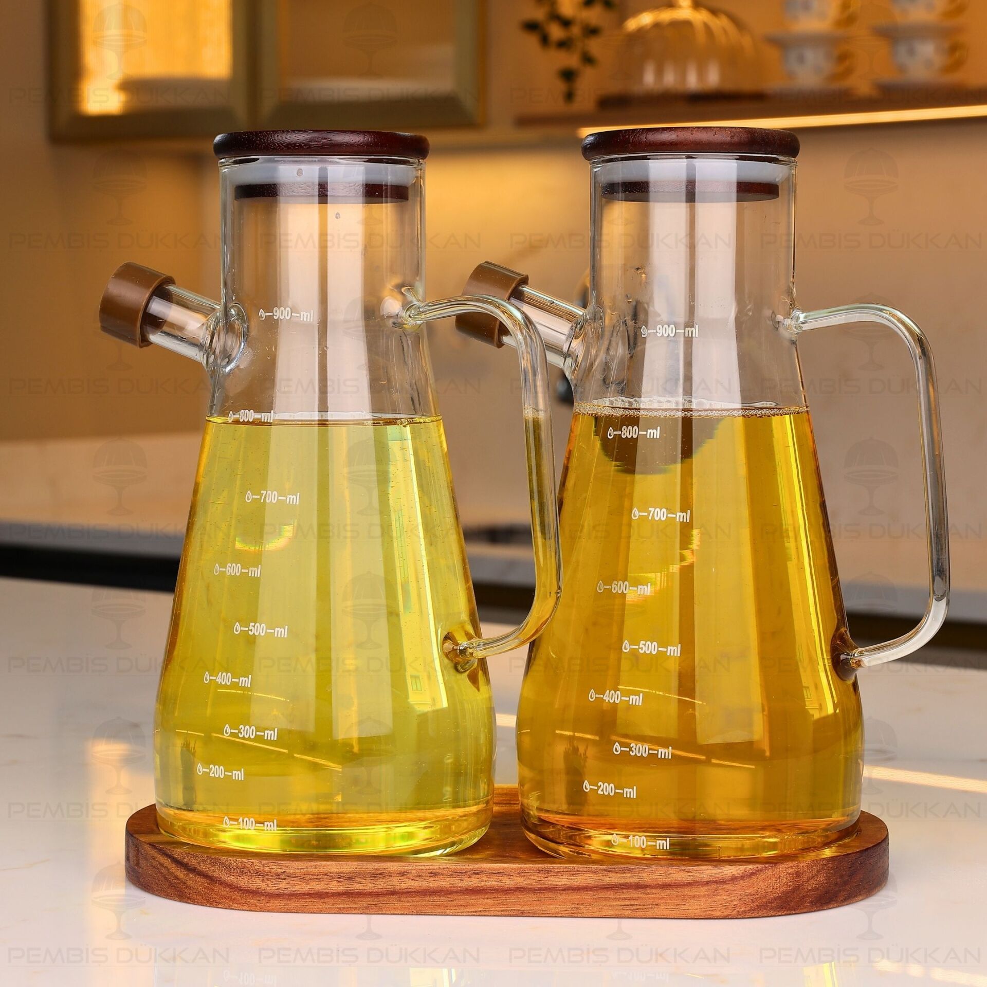 AKASYA ALTLIKLI, 2Lİ SERENİT AKASYA YAĞDANLIK SET (076 + 77030)