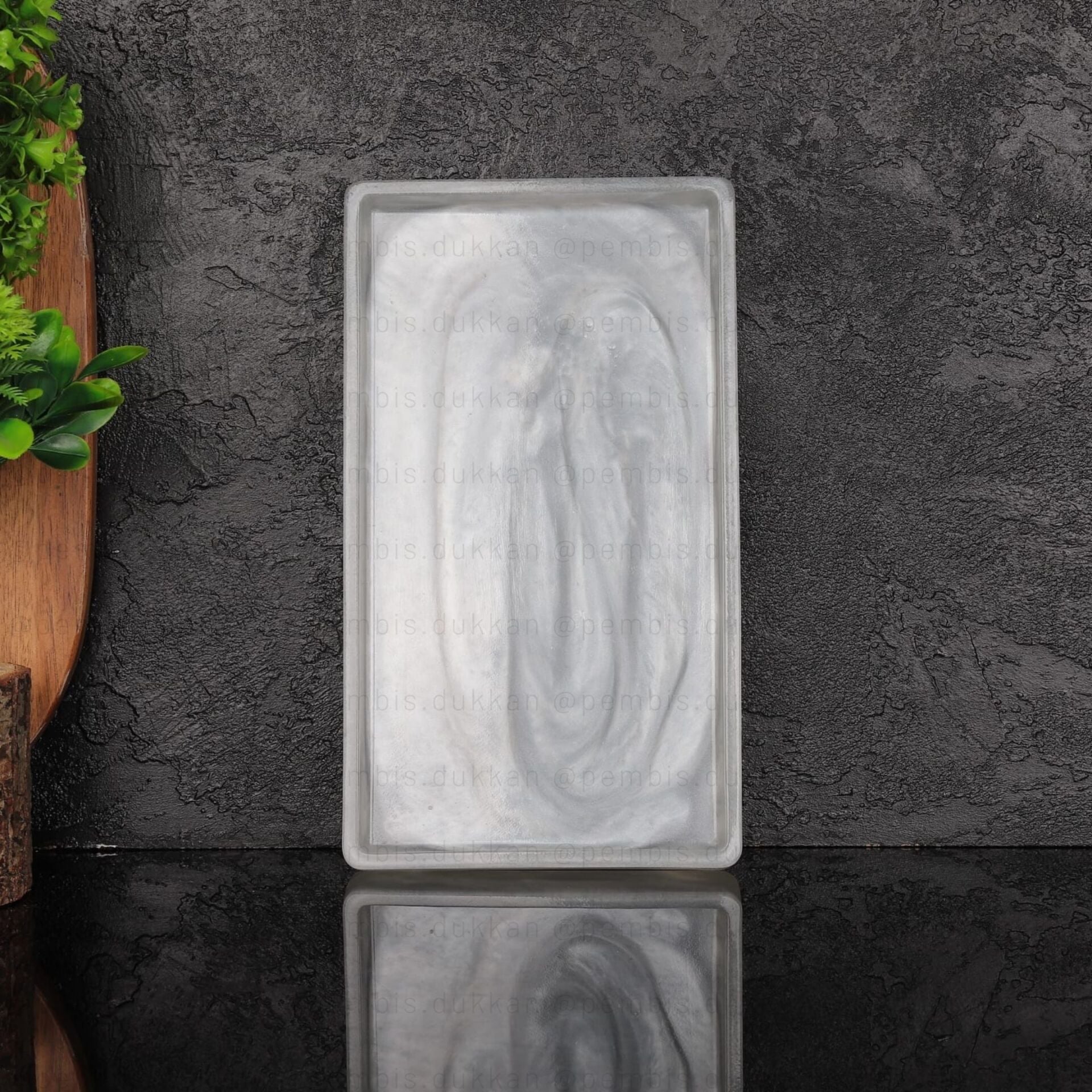 POLYRESIN DİKDÖRTGEN STAND (56820)