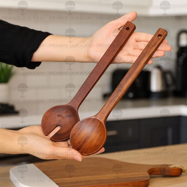 AKASYA 2Lİ SALATA KAŞIĞI (7B40)