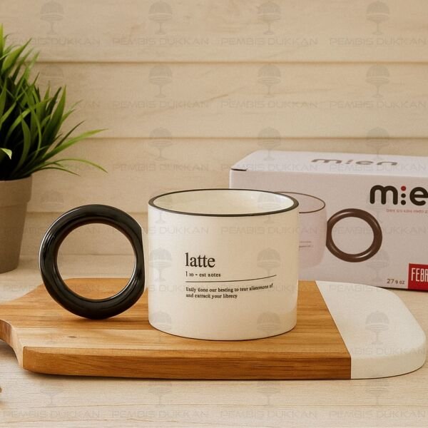 PORSELEN RİNG KUPA LATTE 270CC