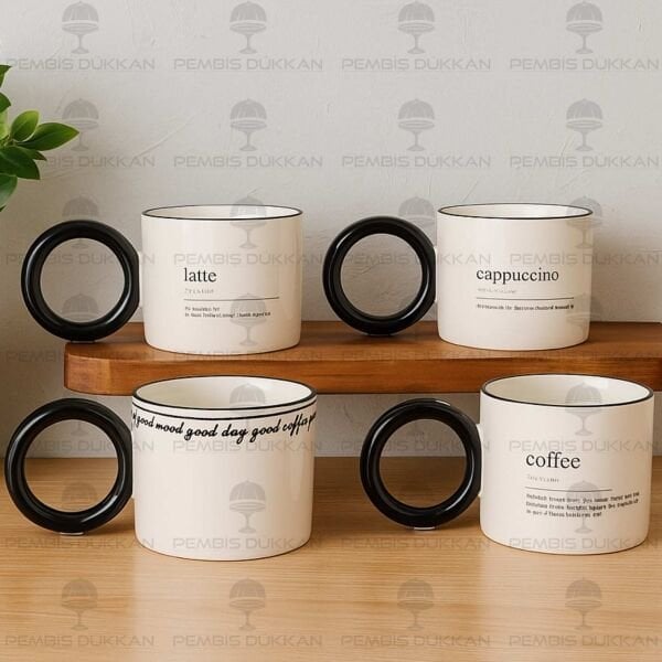 PORSELEN RİNG KUPA COFFEE 270CC