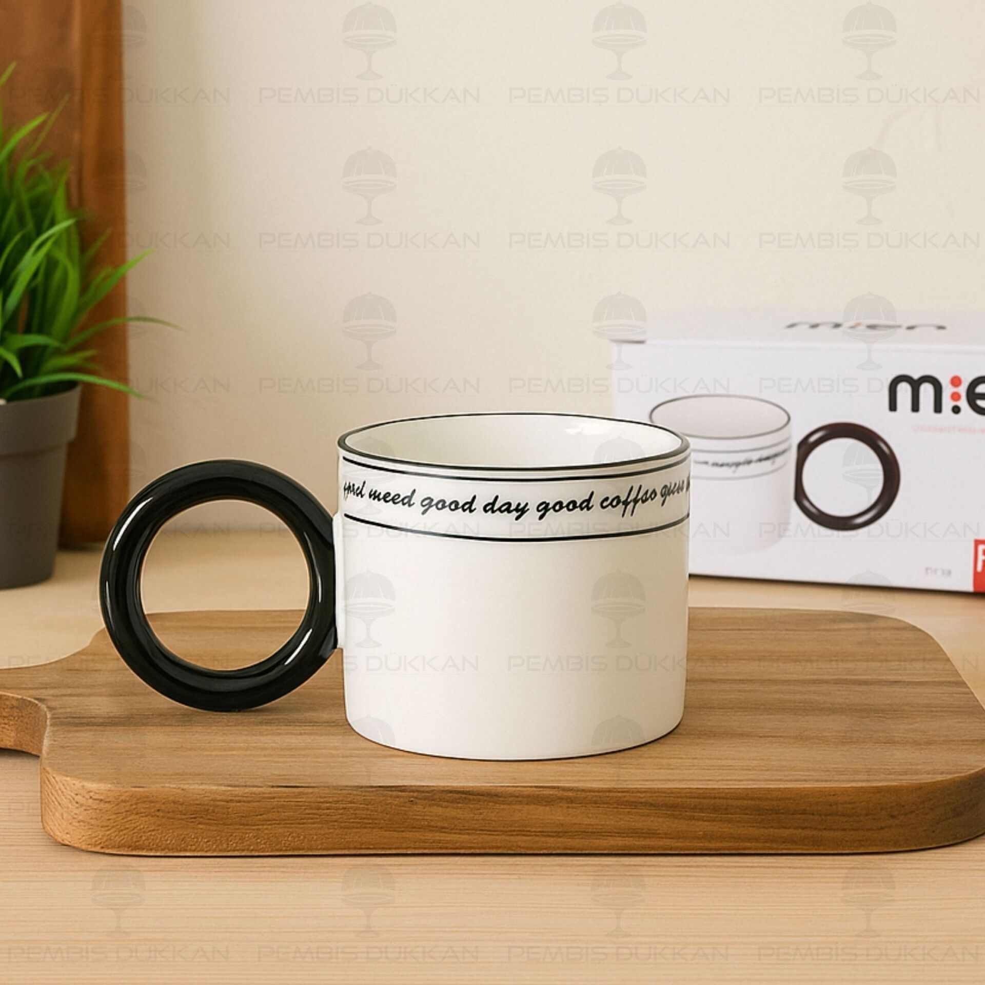 PORSELEN RİNG KUPA GOOD MODEL 270CC (1D19)