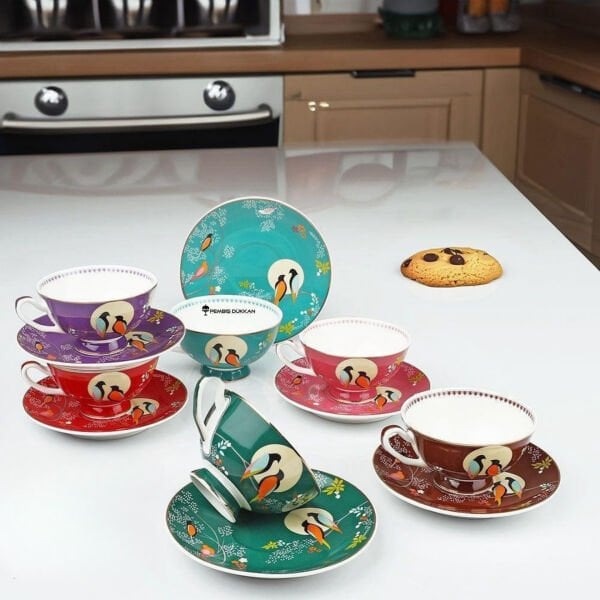 6 KİŞİLİK KSV BİRD FİNCAN TAKIMI