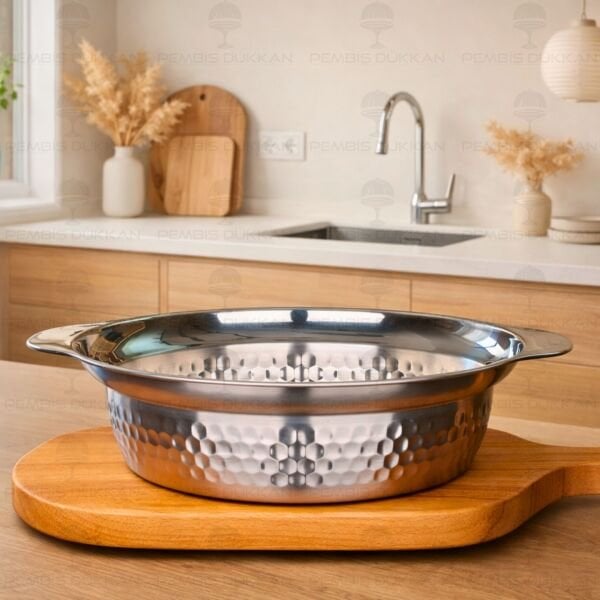 LEAF 27CM ÇELİK KARIŞTIRMA KABI (SZG441)