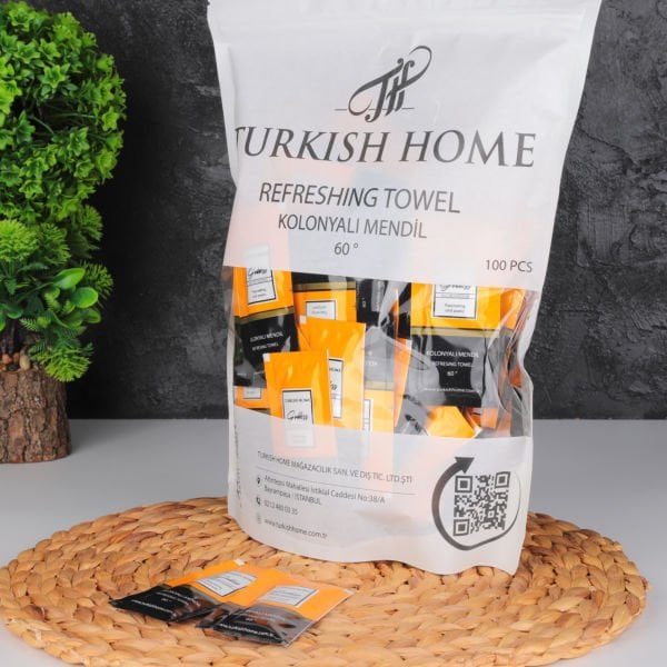 TURKISH HOME 100LU KOLONYALI MENDİL GODDES