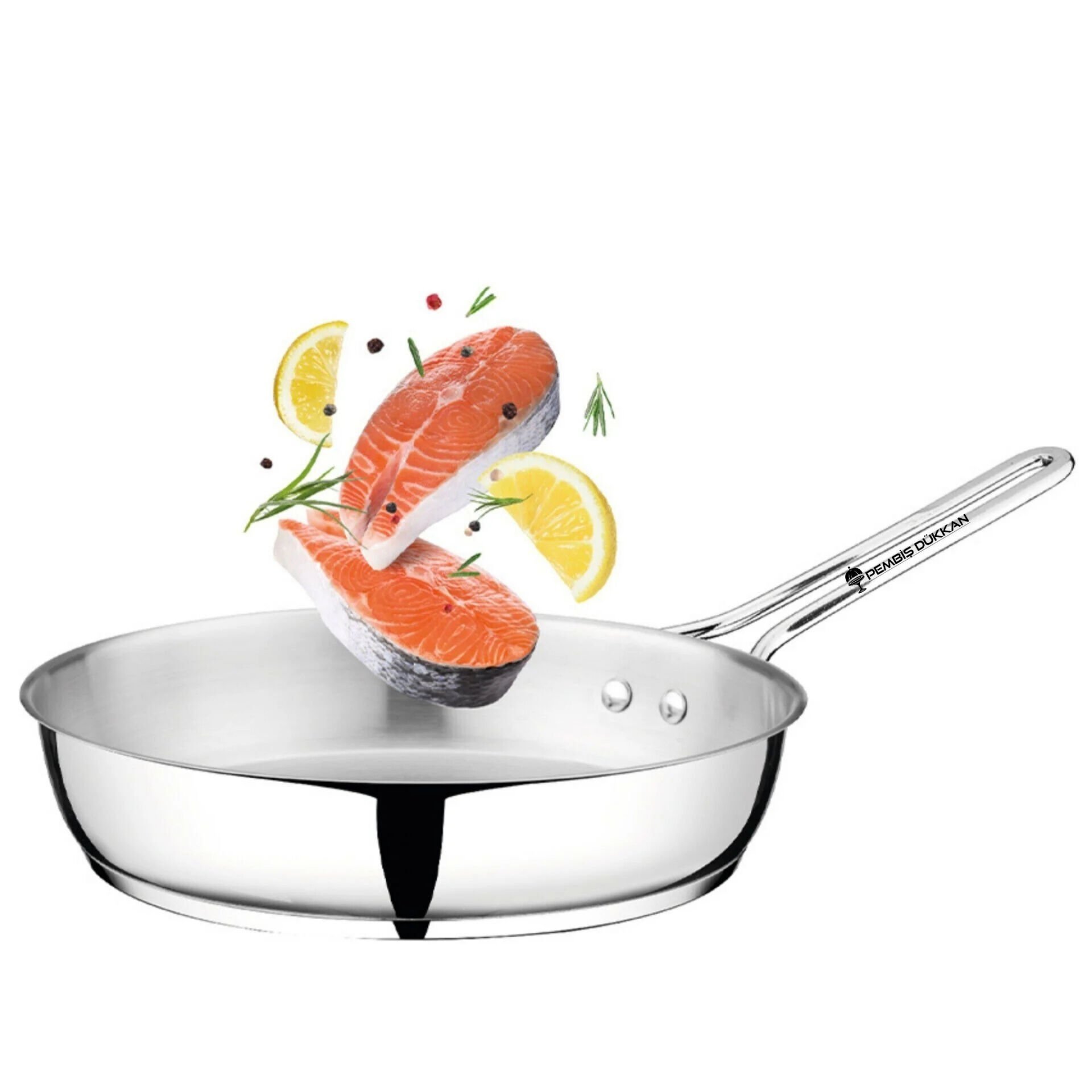 AROW AUX 24 CM TEK KULPLU ÇELİK TAVA