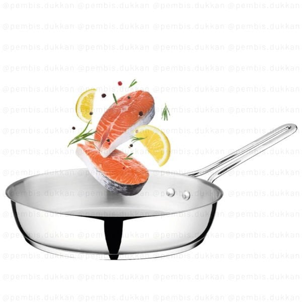 AROW AUX 24 CM TEK KULPLU ÇELİK TAVA