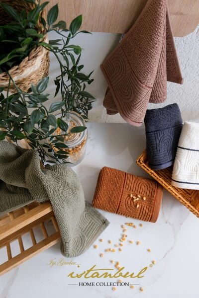 BABİL 30x20CM 5Lİ MUTFAK HAVLU SETİ