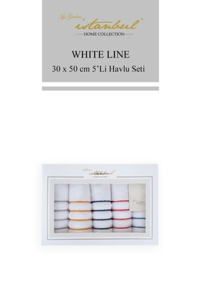 WHITE LİNE 30x50CM MUTFAK HAVLU SETİ