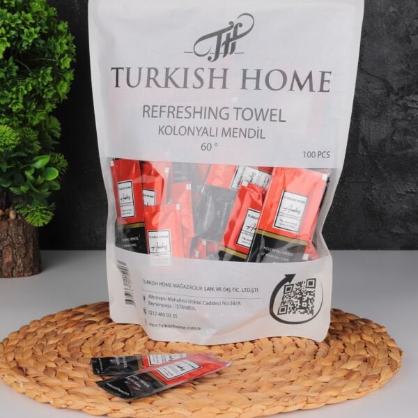 TURKISH HOME 100LU KOLONYALI MENDİL AMBER