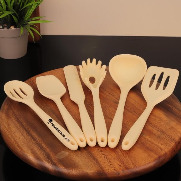 AROW 6 PARÇA MİNİ SİLİKON SET BEYAZ