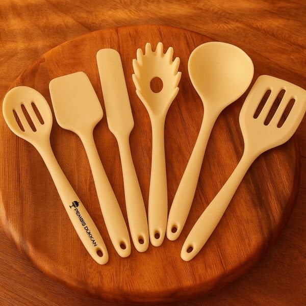 6LI MİNİ SİLİKON SET BEYAZ