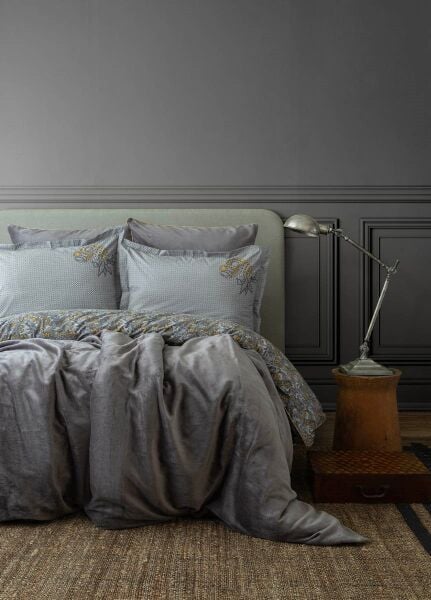 MY TOUCH TEK KİŞİLİK KADİFELİ NEVRESİM TAKIMI -ANTİCA GREY