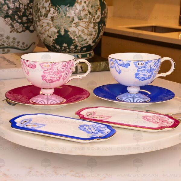 ELORİA 6 PARÇA 2 KİŞİLİK ÇAY FİNCAN TAKIMI