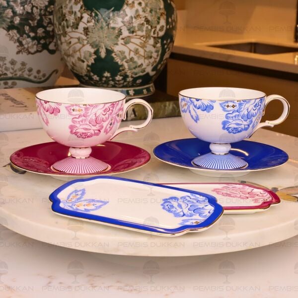 ELORİA 6 PARÇA 2 KİŞİLİK ÇAY FİNCAN TAKIMI