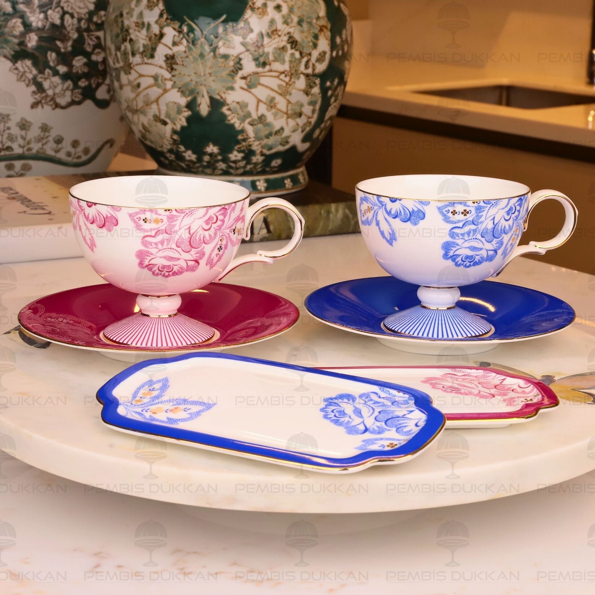 ELORİA 6 PARÇA 2 KİŞİLİK ÇAY FİNCAN TAKIMI