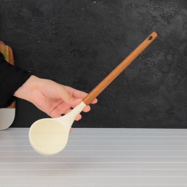 AKASYA SAPLI KREM SİLİKON KEPÇE (1195)