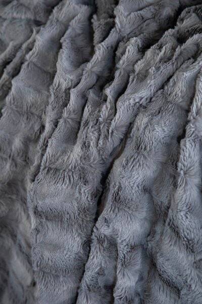 BRİELLA ÇİFT KİŞİLİK YATAK ÖRTÜLÜ NEVRESİM TAKIMI - GRİ