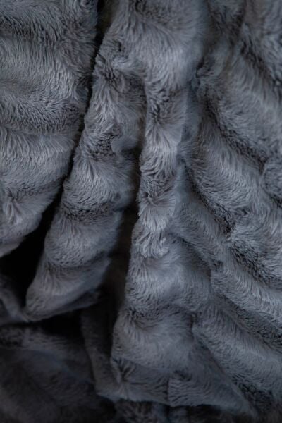 BRİELLA ÇİFT KİŞİLİK YATAK ÖRTÜLÜ NEVRESİM TAKIMI - GRİ