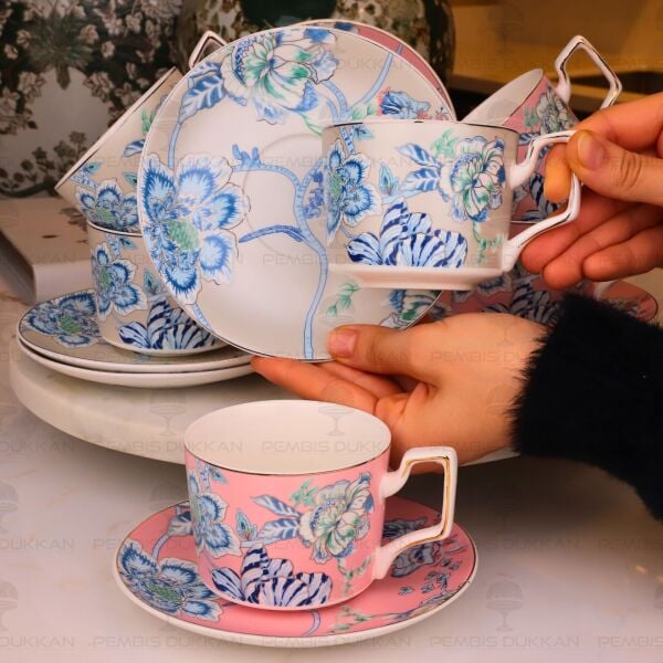 BLUEM 6 KİŞİLİK ÇAY FİNCAN TAKIMI