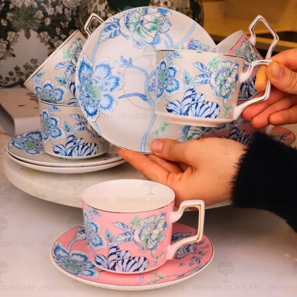 BLUEM 6 KİŞİLİK ÇAY FİNCAN TAKIMI