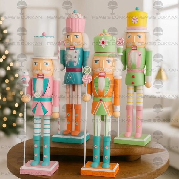 1 ADET 38 CM AHŞAP KURŞUN ASKER FİGÜRÜ (THN77075)