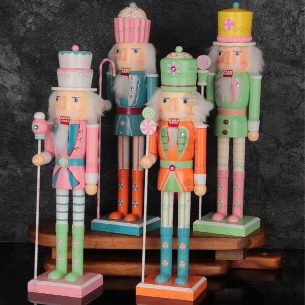 1 ADET 38 CM AHŞAP KURŞUN ASKER FİGÜRÜ (THN77075)