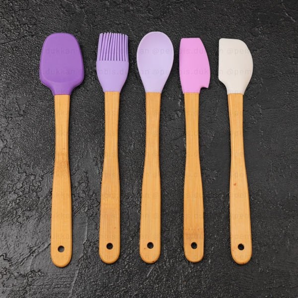 5Lİ MOR MİNİ SİLİKON SET (1110)