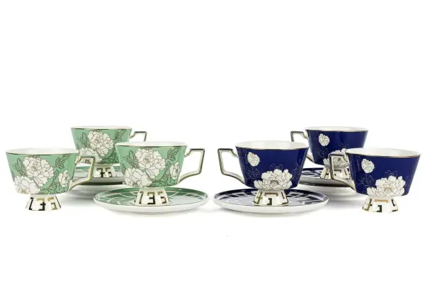 PEONİA 6 KİŞİLİK KAHVE FİNCAN TAKIMI