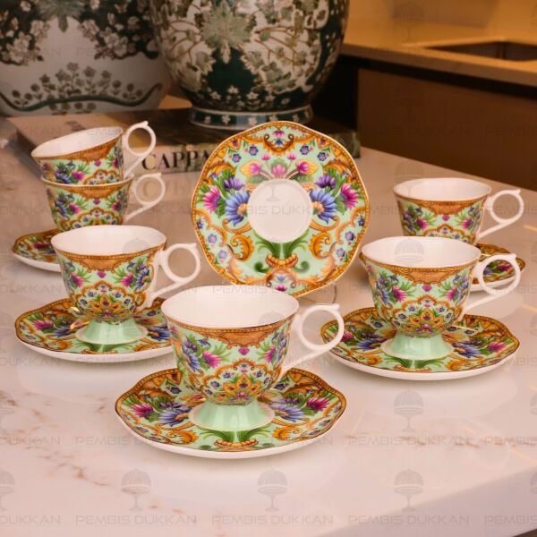 THE FLORENTİNE 6 KİŞİLİK KAHVE FİNCAN TAKIMI