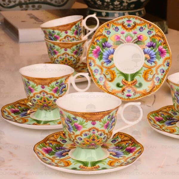 THE FLORENTİNE 6 KİŞİLİK KAHVE FİNCAN TAKIMI