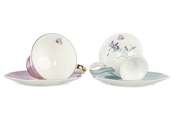 LİLYUM 2 KİŞİLİK ÇAY FİNCAN TAKIMI