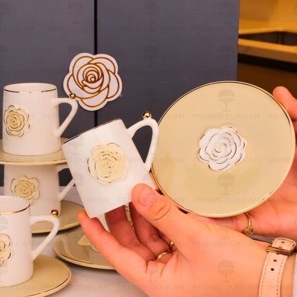 ROSARİA 6 KİŞİLİK KAHVE FİNCAN TAKIMI