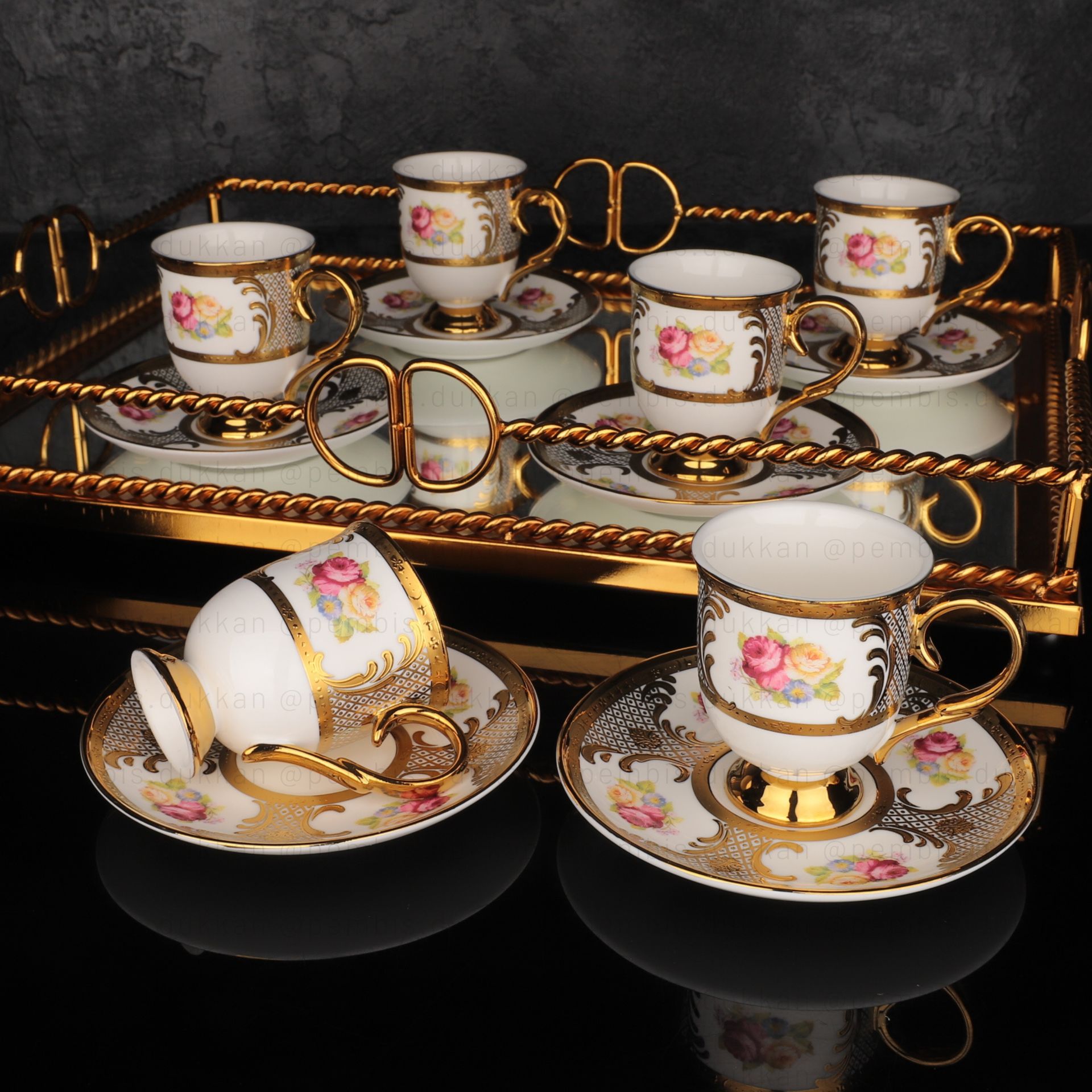 6 KİŞİLİK KSV FAYE FİNCAN TAKIMI