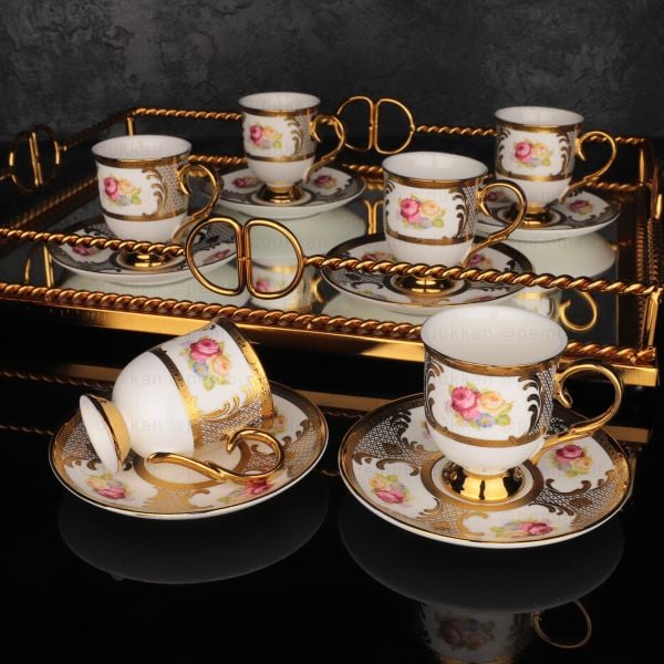 6 KİŞİLİK KSV FAYE FİNCAN TAKIMI