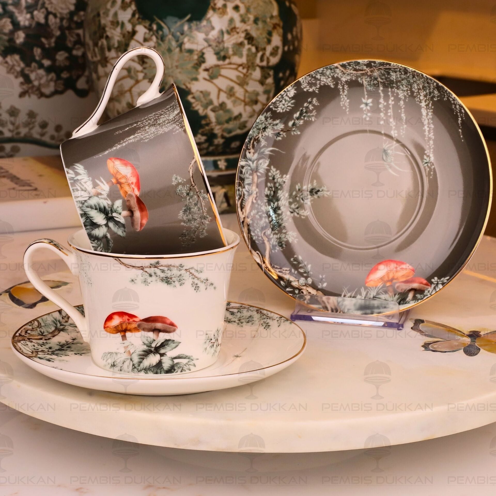 PLOMO 2 KİŞİLİK ÇAY FİNCAN TAKIMI