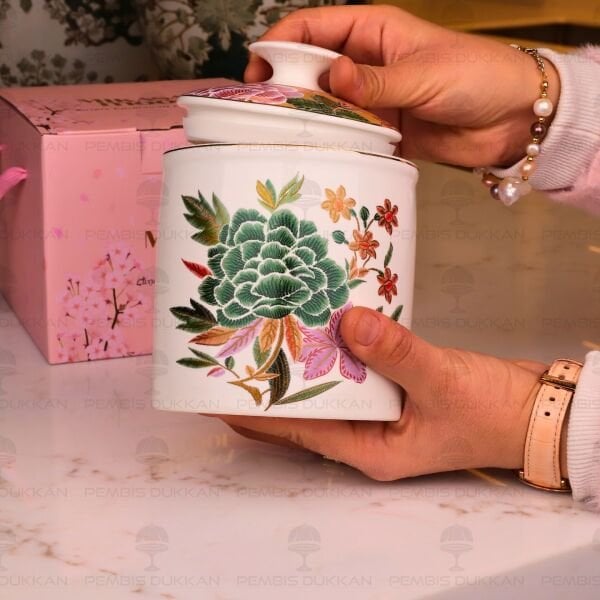 LİENNA PORSELEN KAVANOZ