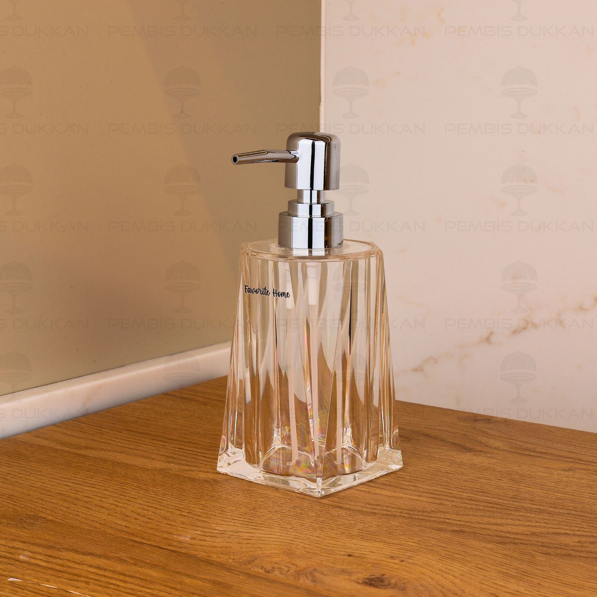 ŞEFFAF AKRİLİK KRİSTAL, SIVI SABUNLUK (4030)