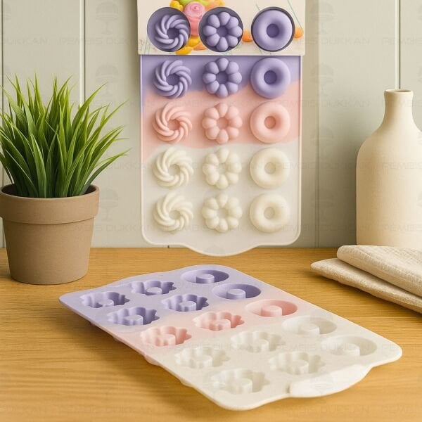 1 ADET THN SİLİKON YUVARLAK MODEL ÇİKOLATA KALIBI (THN76794)