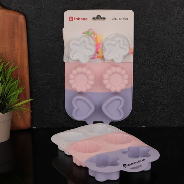 1 ADET THN SİLİKON ŞEKİLLİ KEK KALIBI (THN76791)