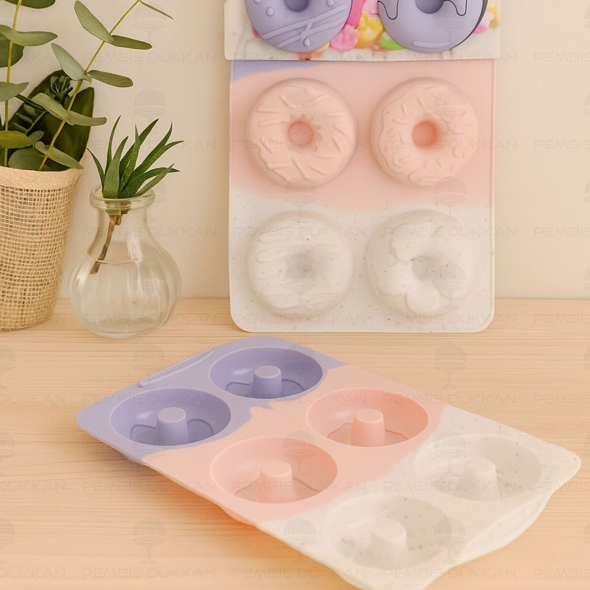 1 ADET THN SİLİKON DONUT MODEL KEK KALIBI (THN76786)