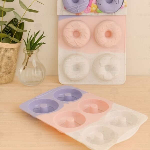 1 ADET THN SİLİKON DONUT MODEL KEK KALIBI (THN76786)