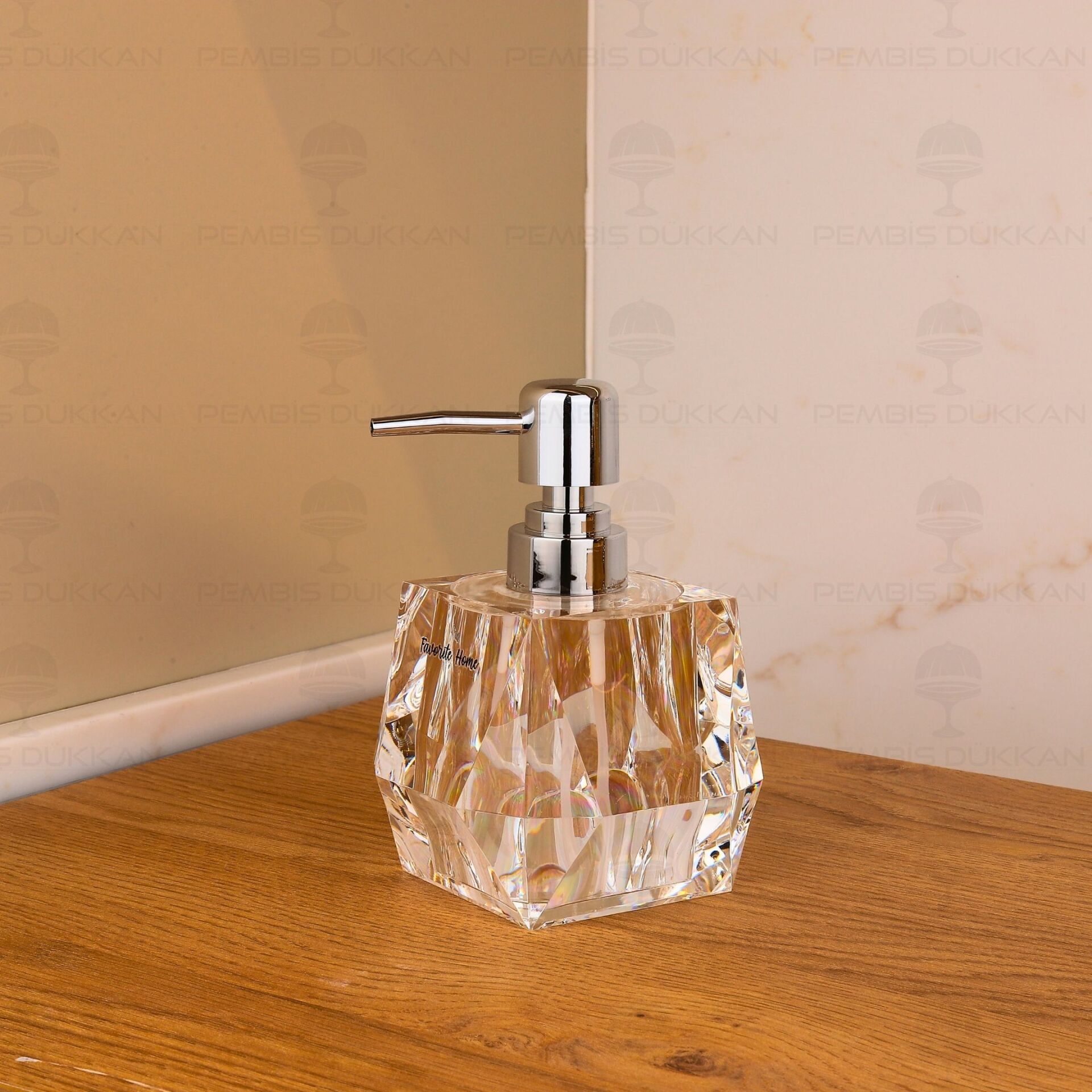 ŞEFFAF AKRİLİK KRİSTAL, SIVI SABUNLUK (4028)